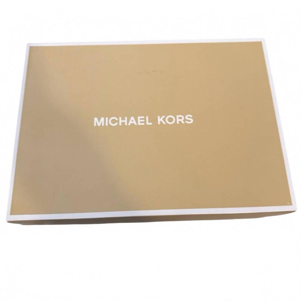 NEW MICHAEL KORS women's sami trainer wedge sneakers in black and brown - Picture 10 of 10